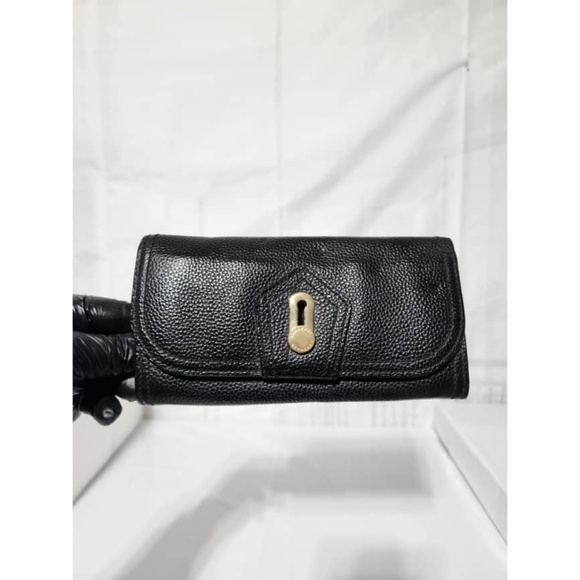 Authentic Burberry Envelope Wallet Black - Picture 1 of 9